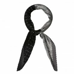 Allegra K Color Block Pleated Cashew Nuts Paisley Neck Scarf Neckerchief Bandana For Women Lady Accessories