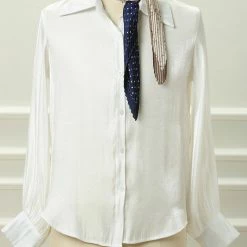 Allegra K Color Block Pleated Cashew Nuts Paisley Neck Scarf Neckerchief Bandana For Women Lady Accessories