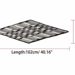 Allegra K Accessories Women's Retro Pleated Plaid Rhombus Head Neck Scarf Scarves Checkered Neckerchief