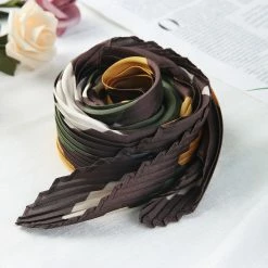 Allegra K Accessories Women's Retro Pleated Plaid Rhombus Head Neck Scarf Scarves Checkered Neckerchief