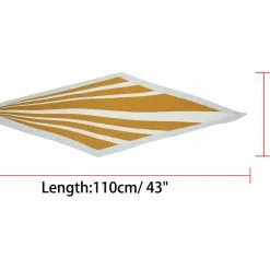 Allegra K Accessories Women Satin Rhombus Neck Scarf Stripe Print For Shirts Ponytail Neckerchief Bag Accessory For Summer Bandana