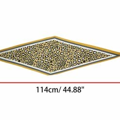 Allegra K Animal Print Leopard Rhombus Rhombic Scarf Neck Scarves Neckerchief For Women Accessories