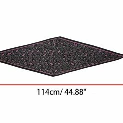 Allegra K Animal Print Leopard Rhombus Rhombic Scarf Neck Scarves Neckerchief For Women Accessories