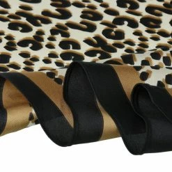 Allegra K Animal Print Leopard Rhombus Rhombic Scarf Neck Scarves Neckerchief For Women Accessories