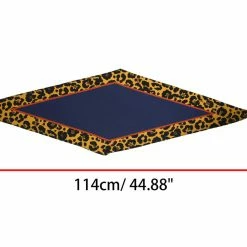Allegra K Animal Print Leopard Rhombus Rhombic Scarf Neck Scarves Neckerchief For Women Accessories