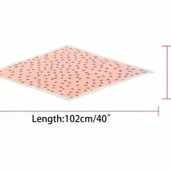 Allegra K 50s Pleated Neck Scarf For Women Rhombus Handkerchief Polka Dot Bandana Hair Wraps Headbands 24 Allegra K 50s Pleated Neck Scarf For Women Rhombus Handkerchief Polka Dot Bandana Hair Wraps Headbands