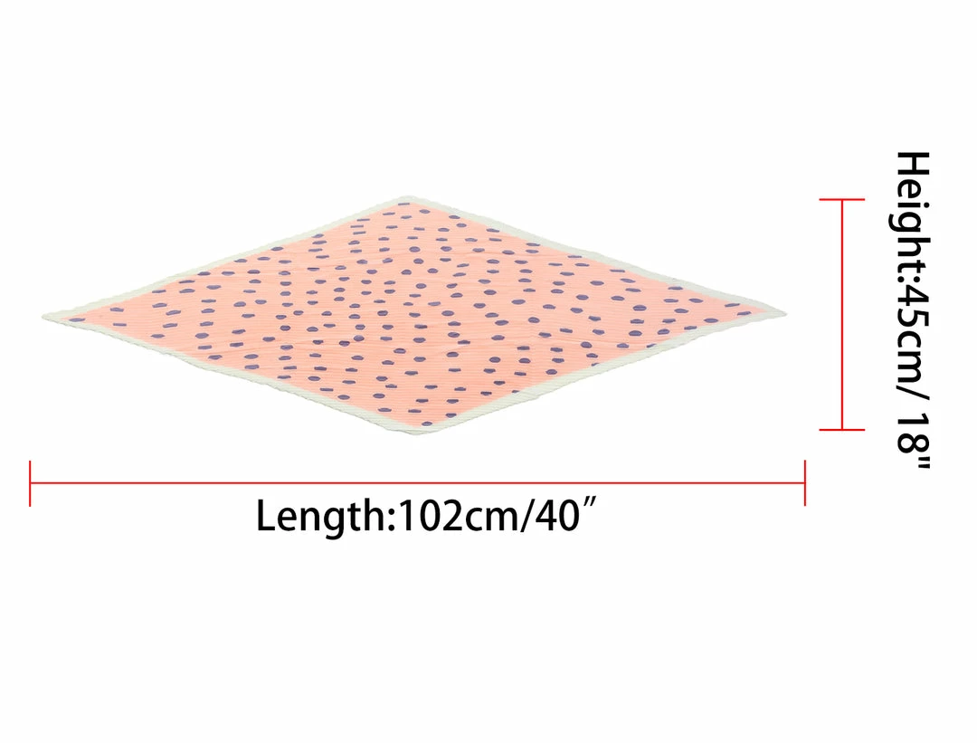 Allegra K 50s Pleated Neck Scarf For Women Rhombus Handkerchief Polka Dot Bandana Hair Wraps Headbands 6 Allegra K 50s Pleated Neck Scarf For Women Rhombus Handkerchief Polka Dot Bandana Hair Wraps Headbands