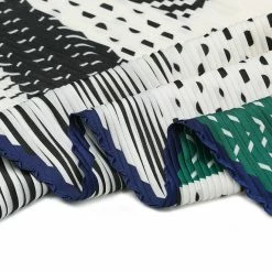 Allegra K Pleated Rhombus Scarf Neck Scarves Neckerchief Headbands For Women