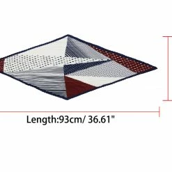 Allegra K Pleated Rhombus Scarf Neck Scarves Neckerchief Headbands For Women