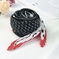 Allegra K Pleated Rhombus Scarf Neck Scarves Neckerchief Headbands For Women