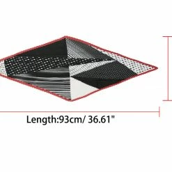 Allegra K Pleated Rhombus Scarf Neck Scarves Neckerchief Headbands For Women