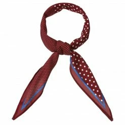 Allegra K Women Polka Dot Rhombus Scarf Neck Scarves Summer Neckerchief Headbands Bandana Accessories