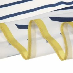 Allegra K Ladies Silky Rhombus Neckerchief Stripe Print Neck Scarf For Shirts Headband Handbag Wraps Bandana