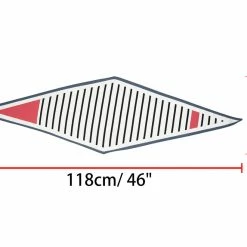 Allegra K Ladies Silky Rhombus Neckerchief Stripe Print Neck Scarf For Shirts Headband Handbag Wraps Bandana
