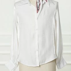 Allegra K Women Retro Polka Dot Rhombus Scarf Head Neck Scarves Neckerchief Bandana Accessories