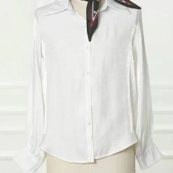 Allegra K Women Retro Polka Dot Rhombus Scarf Head Neck Scarves Neckerchief Bandana Accessories