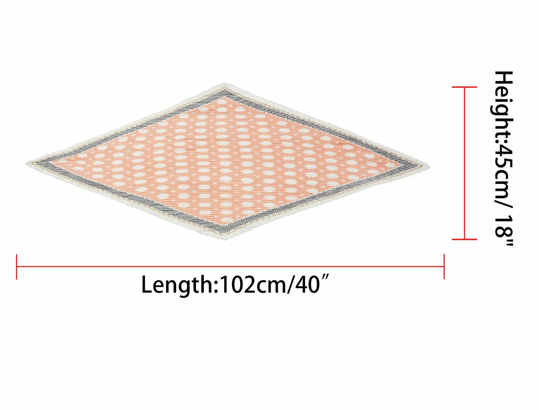 Allegra K 50s Pleated Neck Scarf For Women Rhombus Handkerchief Polka Dot Bandana Hair Wraps Headbands 12 Allegra K 50s Pleated Neck Scarf For Women Rhombus Handkerchief Polka Dot Bandana Hair Wraps Headbands
