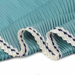 Allegra K Accessories Women Pleated Rhombus Rhombic Scarf Scarves Head Ribbon Bandana Solid Color