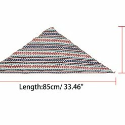 Allegra K Accessories Women Geometric Stripe Printed Triangle Head Wrap Neck Scarves Neckerchief 61 Allegra K Accessories Women Geometric Stripe Printed Triangle Head Wrap Neck Scarves Neckerchief