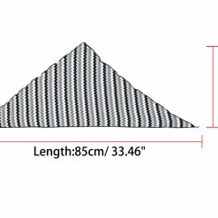 Allegra K Accessories Women Geometric Stripe Printed Triangle Head Wrap Neck Scarves Neckerchief 71 Allegra K Accessories Women Geometric Stripe Printed Triangle Head Wrap Neck Scarves Neckerchief