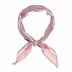 Allegra K Accessories Women Geometric Stripe Printed Triangle Head Wrap Neck Scarves Neckerchief