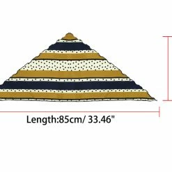 Allegra K Accessories Women Geometric Stripe Printed Triangle Head Wrap Neck Scarves Neckerchief 56 Allegra K Accessories Women Geometric Stripe Printed Triangle Head Wrap Neck Scarves Neckerchief