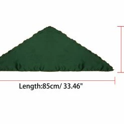 Allegra K Solid Color Triangle Scarf Neck Scarves Neckerchief For Women Ladies