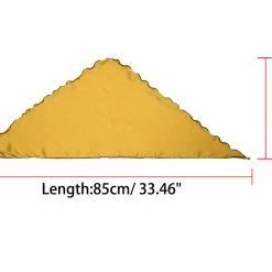 Allegra K Solid Color Triangle Scarf Neck Scarves Neckerchief For Women Ladies