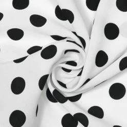 Allegra K Accessories Polka Dot Print Triangle Scarf Neck Scarves Neckerchief Head Wrap For Women