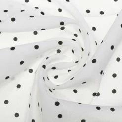 Allegra K Accessories Polka Dot Print Triangle Scarf Neck Scarves Neckerchief Head Wrap For Women