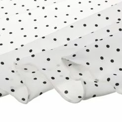 Allegra K Accessories Polka Dot Print Triangle Scarf Neck Scarves Neckerchief Head Wrap For Women