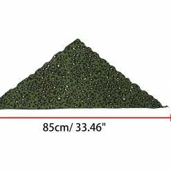 Allegra K Accessories Leopard Print Triangle Scarf Neck Scarves Hair Ribbon Neckerchief For Women