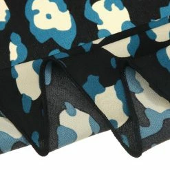 Allegra K Accessories Leopard Print Triangle Scarf Neck Scarves Hair Ribbon Neckerchief For Women