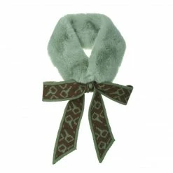 Allegra K Faux Fur Winter Collar Scarf Thick Plush Neck Scarves Wrap Warmer Shawl For Women Lady Accessories