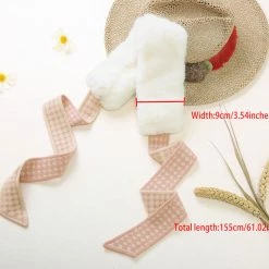 Allegra K Faux Fur Winter Collar Scarf Thick Plush Neck Scarves Wrap Warmer Shawl For Women Lady Accessories