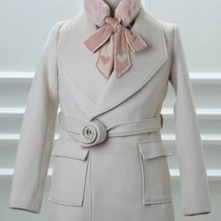 Allegra K Faux Fur Winter Collar Scarf Thick Plush Neck Scarves Wrap Warmer Shawl For Women Lady Accessories