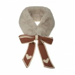 Allegra K Faux Fur Winter Collar Scarf Thick Plush Neck Scarves Wrap Warmer Shawl For Women Lady Accessories