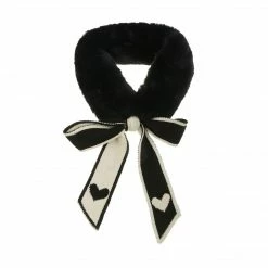 Allegra K Faux Fur Winter Collar Scarf Thick Plush Neck Scarves Wrap Warmer Shawl For Women Lady Accessories