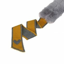 Allegra K Faux Fur Winter Collar Scarf Thick Plush Neck Scarves Wrap Warmer Shawl For Women Lady Accessories