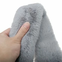 Allegra K Accessories Womens Cold Weather Leopard Ribbons Faux Fur Collar Scarf Plush Neck Scarves Winter Warmer 31 Allegra K Accessories Womens Cold Weather Leopard Ribbons Faux Fur Collar Scarf Plush Neck Scarves Winter Warmer