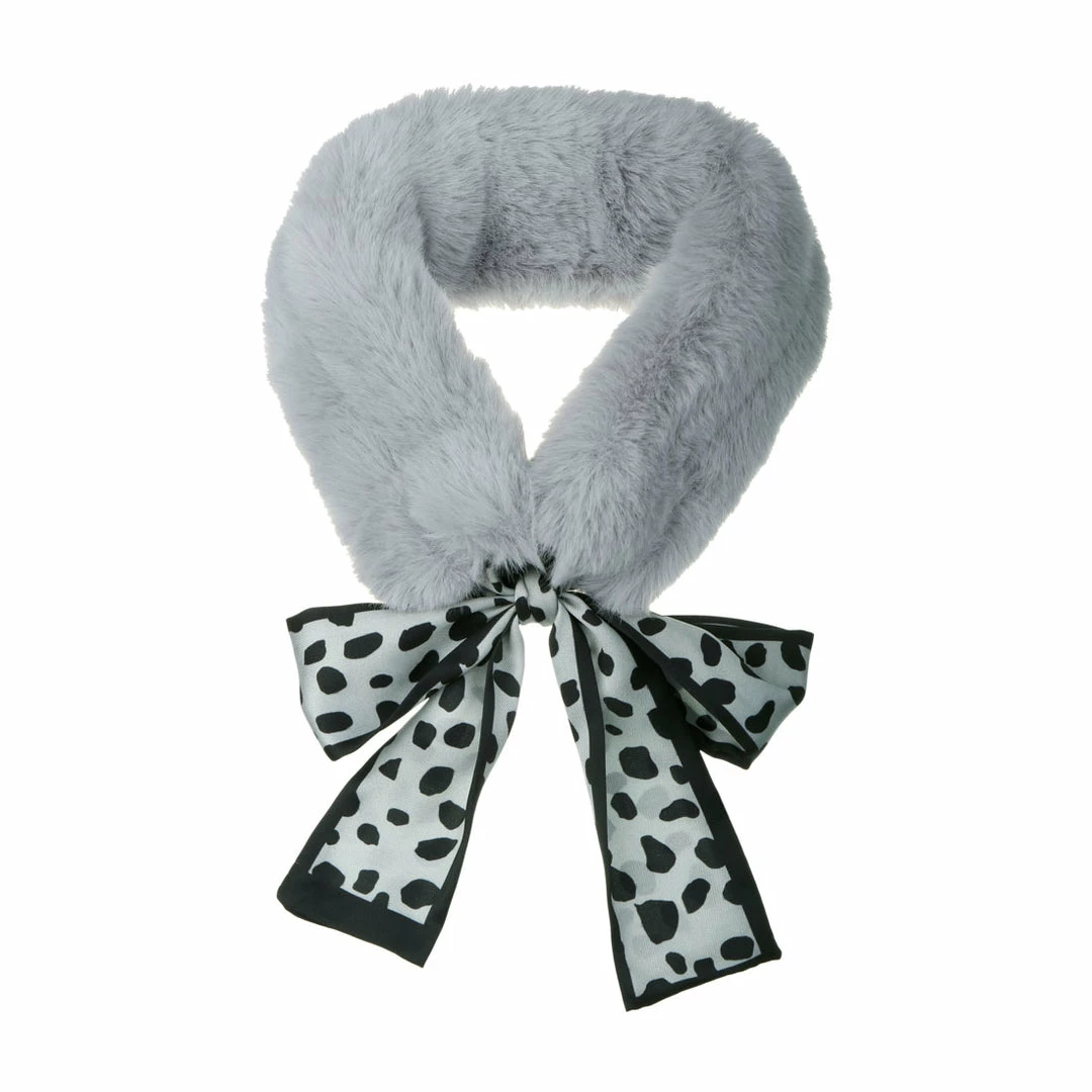 Allegra K Accessories Womens Cold Weather Leopard Ribbons Faux Fur Collar Scarf Plush Neck Scarves Winter Warmer 9 Allegra K Accessories Womens Cold Weather Leopard Ribbons Faux Fur Collar Scarf Plush Neck Scarves Winter Warmer