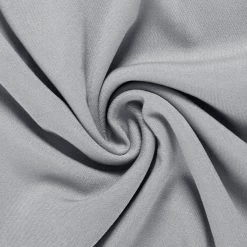 Allegra K Women Contrast Collar Flare Hem Above Knee Dress