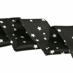 Allegra K Women Star Print Skinny Scarf Neck Scarves Double Sided Neckerchief Hair Wrap