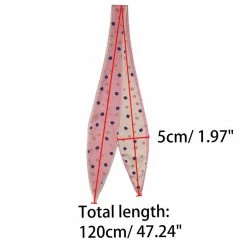 Allegra K Women Polka Dot Print Small Skinny Scarf Sharp Neck Scarves Double-Sided Long Neckerchief 41 Allegra K Women Polka Dot Print Small Skinny Scarf Sharp Neck Scarves Double-Sided Long Neckerchief