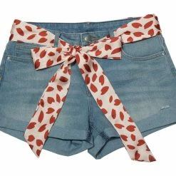 Allegra K Women Skinny Ribbon Neckerchief Heart Pattern Narrow Hair Wrist Scarf Headband Handbag Handle Wrap Accessories 66 Allegra K Women Skinny Ribbon Neckerchief Heart Pattern Narrow Hair Wrist Scarf Headband Handbag Handle Wrap Accessories