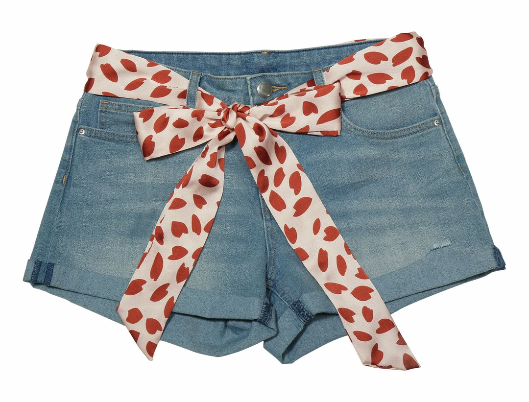 Allegra K Women Skinny Ribbon Neckerchief Heart Pattern Narrow Hair Wrist Scarf Headband Handbag Handle Wrap Accessories 29 Allegra K Women Skinny Ribbon Neckerchief Heart Pattern Narrow Hair Wrist Scarf Headband Handbag Handle Wrap Accessories