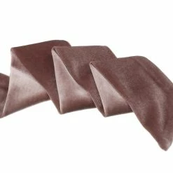 Allegra K Women Vintage Velvet Skinny Neck Scarves Solid Color Long Neckerchief Hairband Narrow Waistband