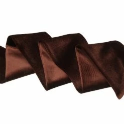 Allegra K Women Vintage Velvet Skinny Neck Scarves Solid Color Long Neckerchief Hairband Narrow Waistband