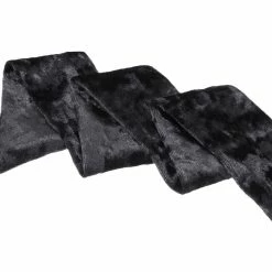 Allegra K Women Vintage Velvet Skinny Neck Scarves Solid Color Long Neckerchief Hairband Narrow Waistband