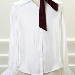 Allegra K Women Vintage Velvet Skinny Neck Scarves Solid Color Long Neckerchief Hairband Narrow Waistband